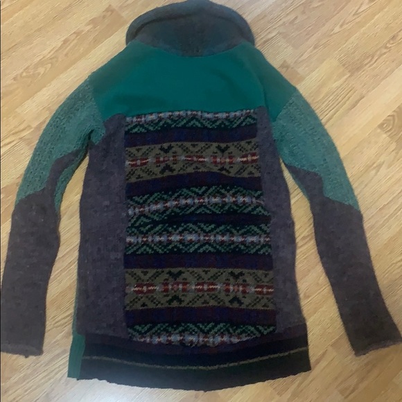 Grandpa Sweater 100% Wool and Angora - Picture 2 of 2